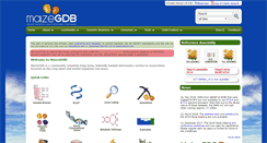 Desktop Screenshot of dev.maizegdb.org